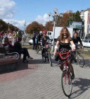 У Полтаві леді їздять на велосипеді