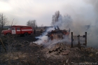 У Кобеляцькому районі ледь не згоріло село