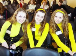 Тріо «Дівчата» успішно виступило на благодійному фестивалі в Комсомольську