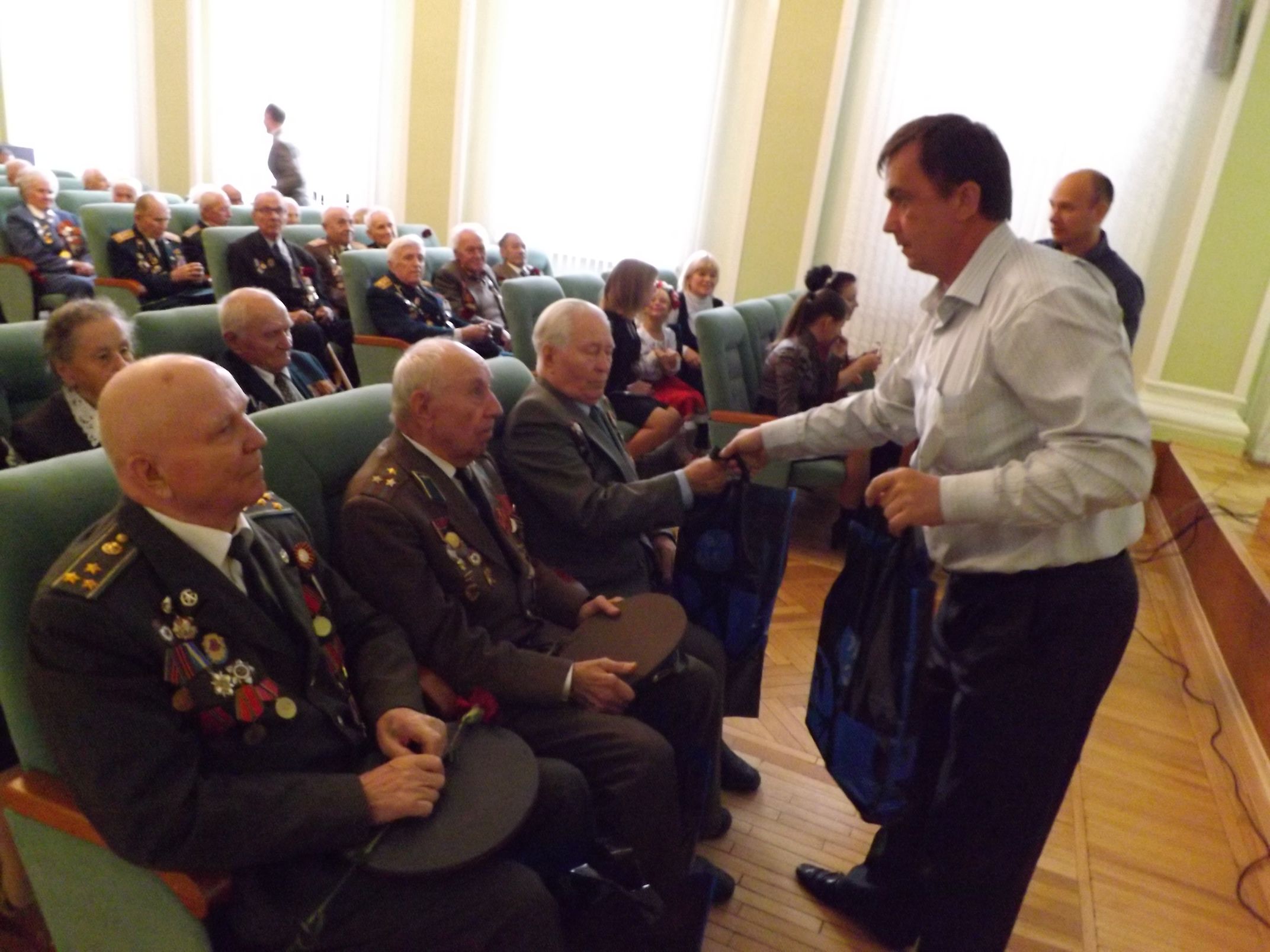 Зустріч з ветеранами війни у Кременчуці