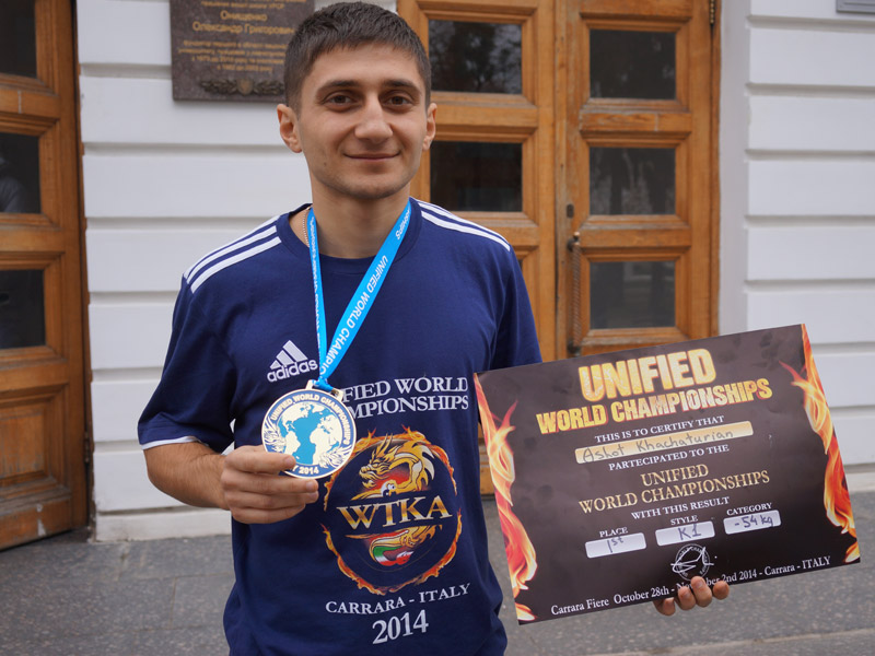 Студент ПолтНТУ – світовий чемпіон з кікбоксингу