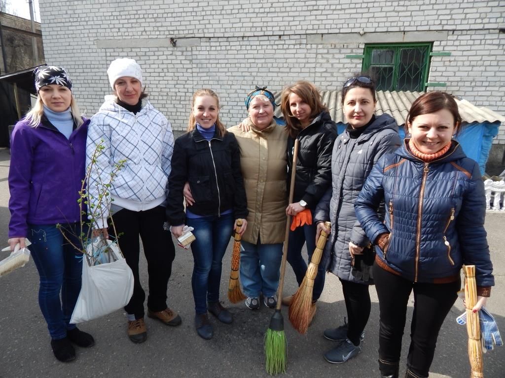 Працівники Кременчуцької виховної колонії долучились до двомісячника чистоти і порядку