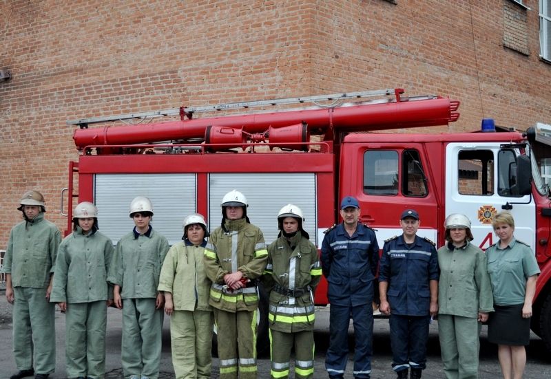 Персонал відомчих пожежних охорон установ виконання покарань підвищує професійну майстерність