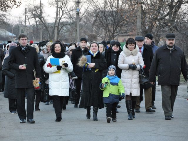 Новосанжарці вшанували жертв Голодомору