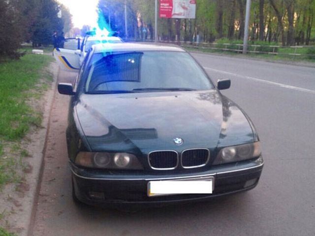 Полтавські поліцейські двічі за один вечір зупинили одного і того ж п’яного водія