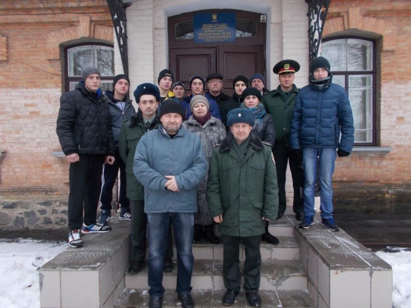 Персонал та вихованці Кременчуцької виховної колонії відвідали музей Сухомлинського