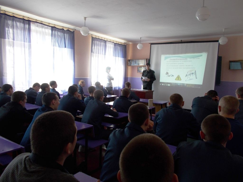 Вихованців Кременчуцької виховної колонії додатково навчали техніці безпеки