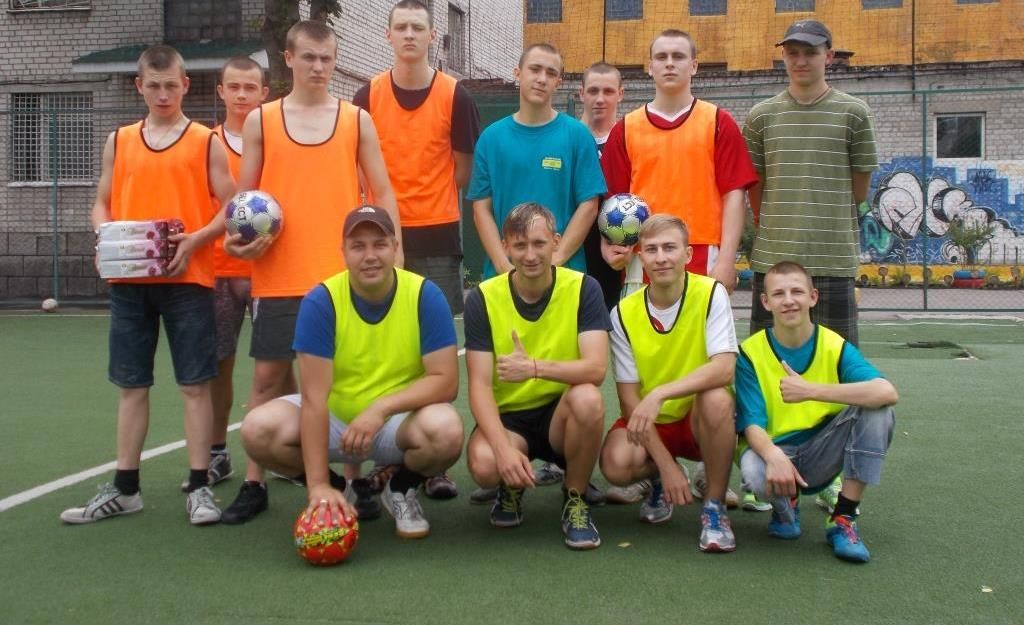 У Кременчуцькій виховній колонії відбулись футбольні змагання
