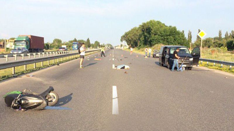 У автомобільній аварії в Полтавському районі загинув водій скутера