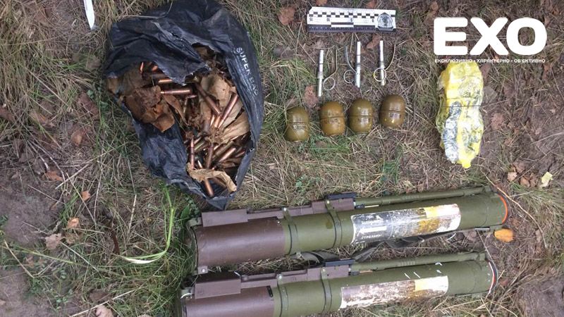 У Полтавській області виявили схованку з боєприпасами