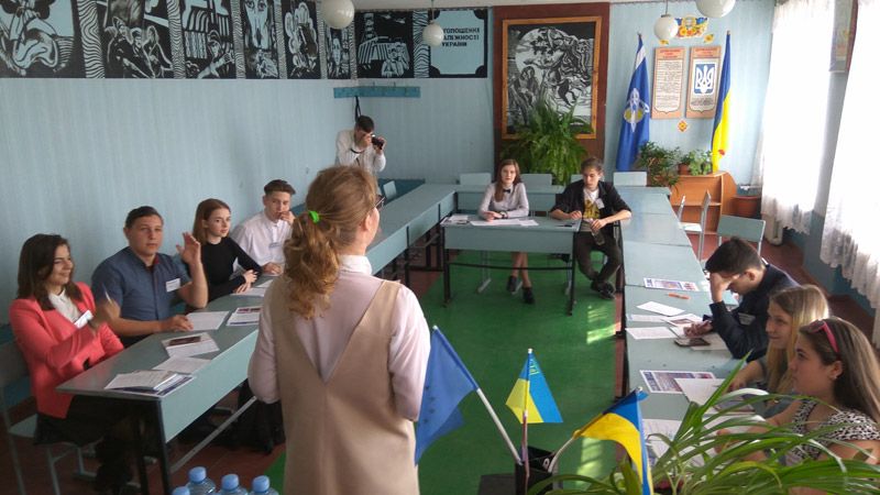 У Горшініх Плавнях відбувся дебатний турнір «Активна громада – 2018»