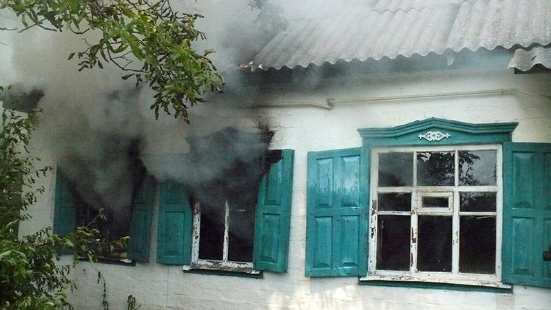 Вогнеборці ліквідували пожежу в приватному житловому будинку в селі Ганжівка