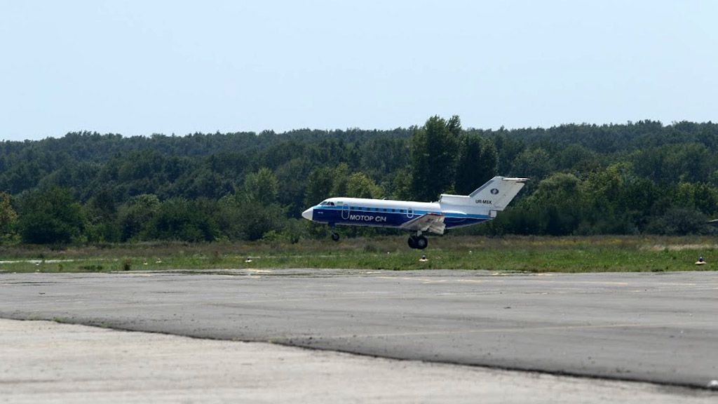 Полтавський аеропорт прийняв літак з іноземними туристами