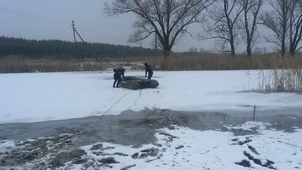 У Новосанжарському районі під лід провалилися двоє жінок