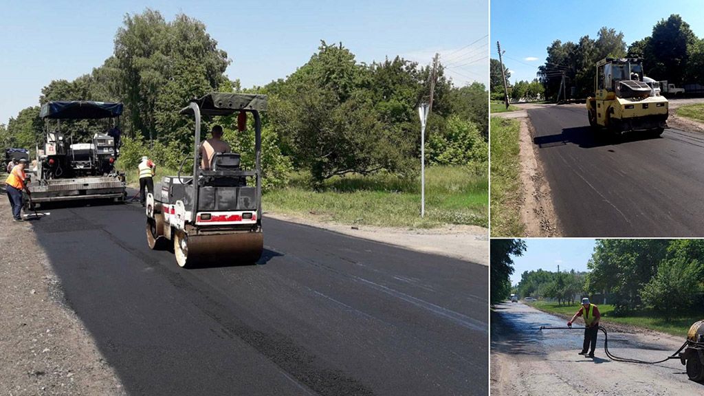 В Опішнянській громаді триває ремонт місцевих доріг