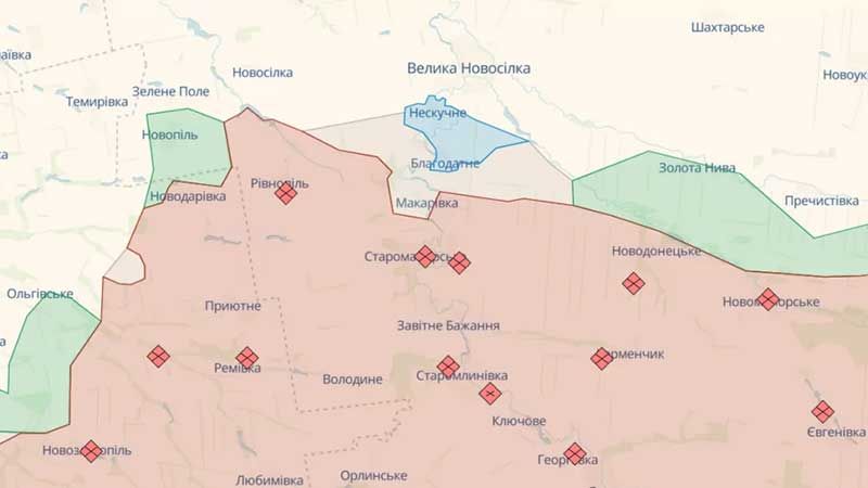 ЗСУ звільнили з окупації вже кілька сіл у Донецькій області