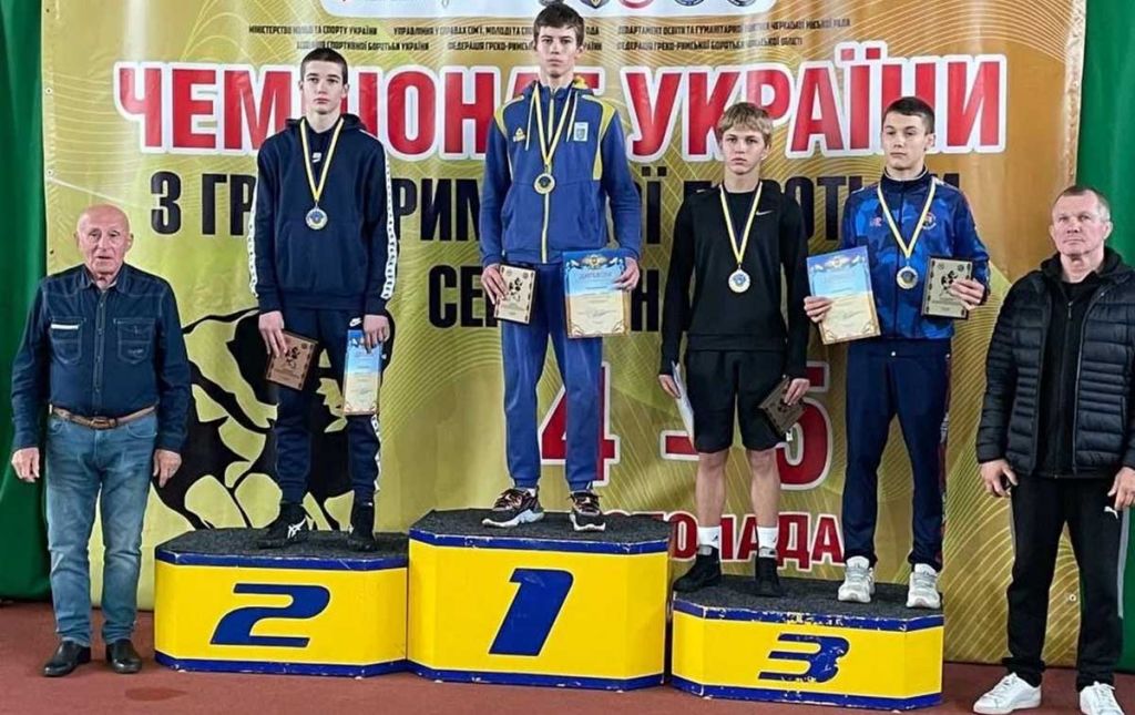 Борці із Полтавщини здобули «золото» та «бронзу» на всеукраїнському чемпіонаті