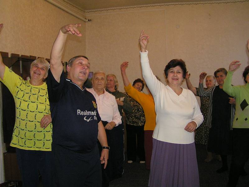 Танцювальний гурток для пенсіонерів