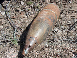 На Лохвиччині знешкодили артилерійський снаряд