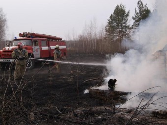 У Кобеляцькому районі ледь не згоріло село