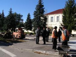 Спорудження пам’ятника Касьяну: роботи вийшли на фінішну пряму