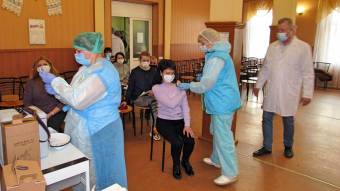 Вакцинація в Ліщинівці пройшла успішно