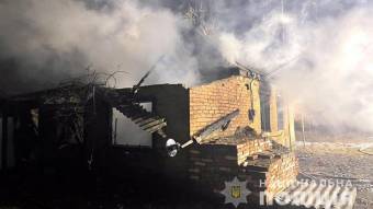 Пожежа в будинку: рятувальники виявили в будівлі тіло господаря