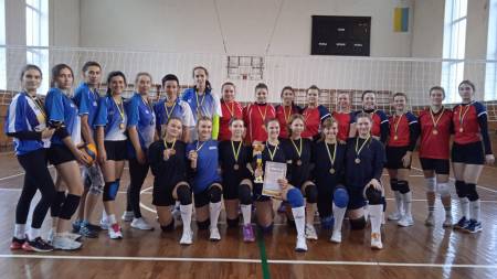 Новосанжарські волейболістки — срібні призерки області