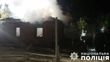 У Миргородському районі в пожежі загинула жінка