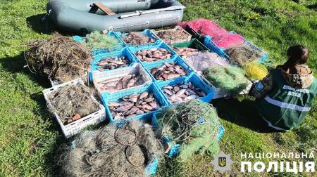 Із Сулинського заказника втлучили майже 3,5 км браконьєрських сіток з рибою