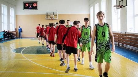 У Миргородському районі провели фінал змагань з баскеболу серед юнаків