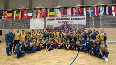 Спортсмени із Полтавщини вже вибороли призові місця на чемпіонаті Європи з армрестлінгу