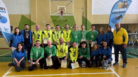 Полтавські спортсмени вибороли «золото» та «срібло» Кубка України з голболу