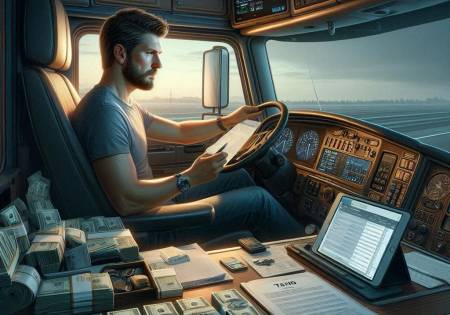 Сколько зарабатывает дальнобойщик в Украине