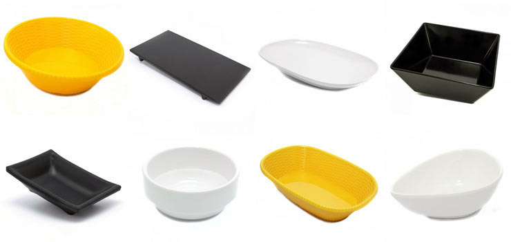 Меламіновий посуд різних форм — компанія «НОРМАК»