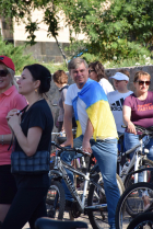 Новосанжарський велопробіг в честь Дня Конституції України