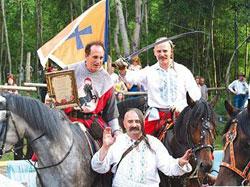 Кременчуцькі козаки побували на двох середньовічних турнірах