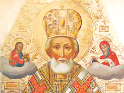 Реконструйовану ікону Святого Миколая протягом місяця зможуть побачити всі бажаючі