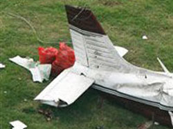 На Гребінщині розбився літак під керуванням російянина. Пілот помер