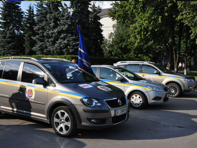 Міліціонери з Полтавщини представлятимуть область у «Зоряному автопробігу поліцейських»