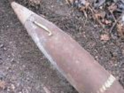 У Зінькові знайшли артилерійський снаряд