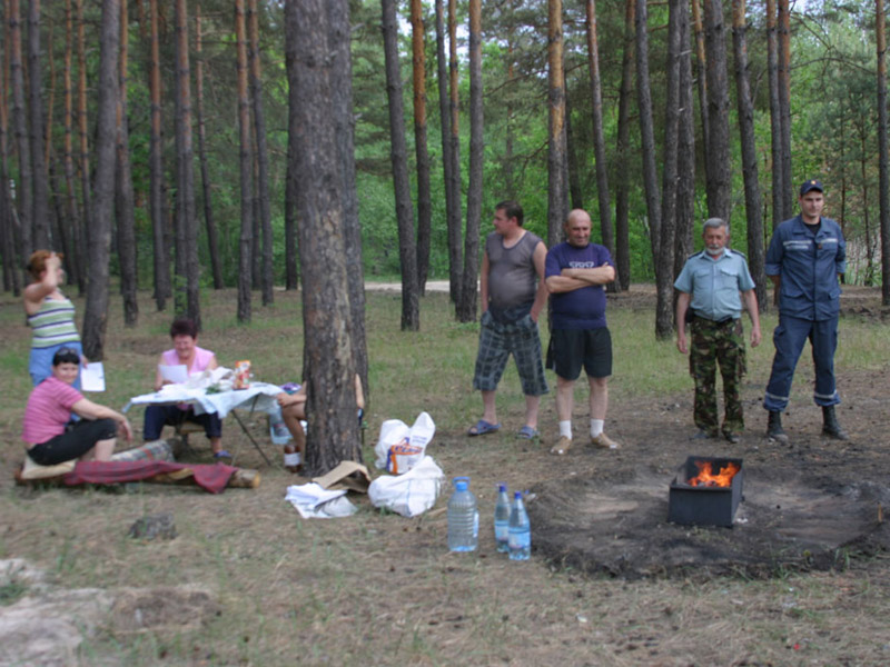 Працівники Територіального управління МНС у Полтавській області проводять «рейди» по лісовим масивам