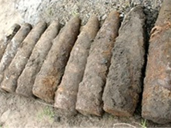 У Гадяцькому районі знайдено купу снарядів часів Відчизняної війни