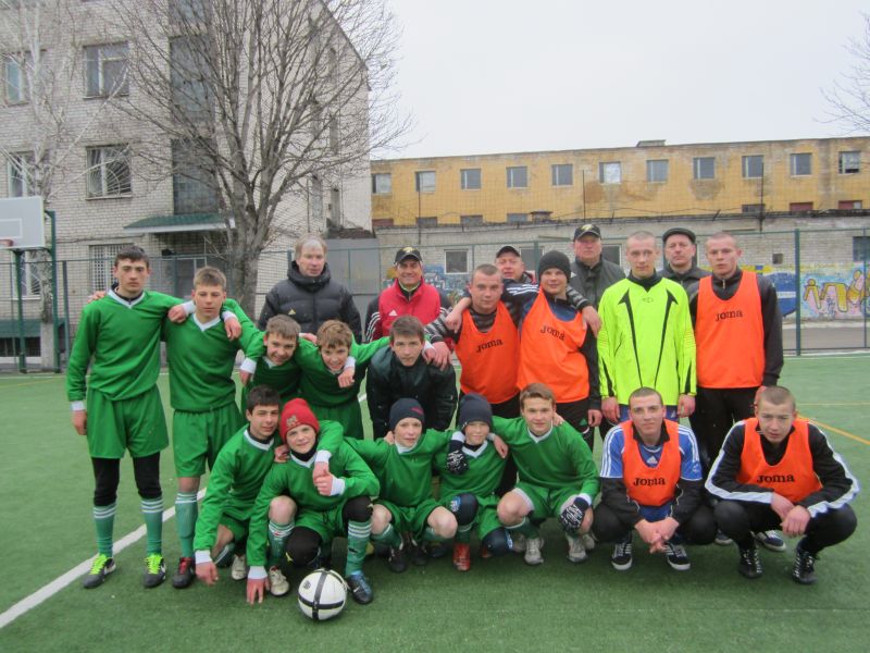 В стінах Кременчуцької виховної колонії пройшов турнір з міні-футболу