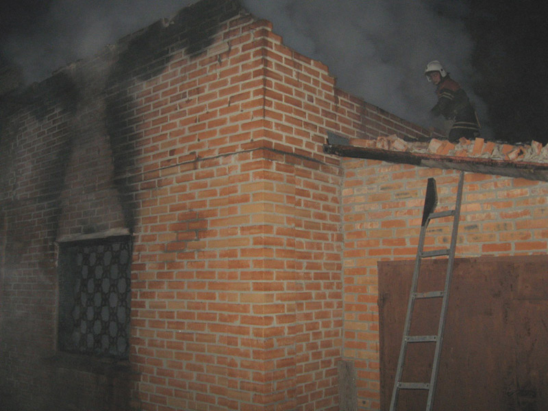 Ліквідовано пожежу у дачному будинку