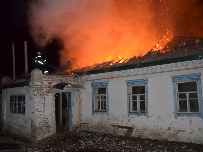 Вогнеборці врятували приватний житловий будинок від знищення полум’ям