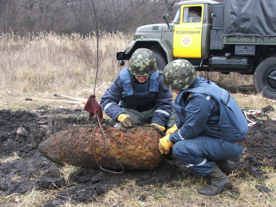 У Полтавській області знищено 5 авіабомб часів війни