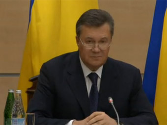 Прес-конференція Януковича у Ростові-на-Дону (Онлайн)