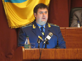 У генпрокуратурі підписали рапорт про відставку прокурора Полтавської області