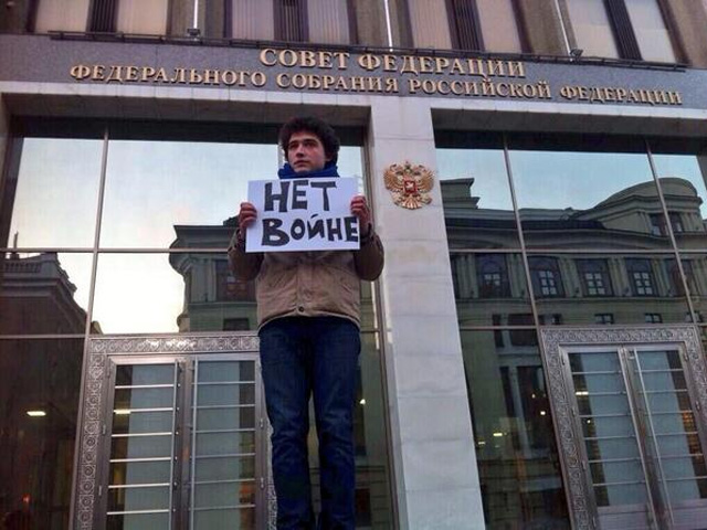 У Москві зартимали росіян, які протестували проти війни з Україною